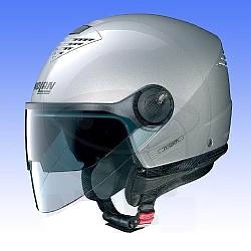 Jethelm Nolan N32 Classic n-com silber Gr.S