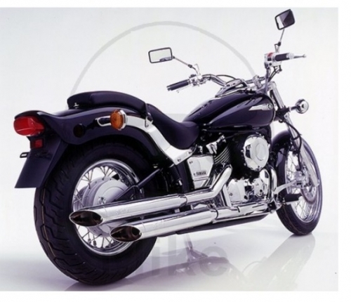 Silvertail K02 Auspuff Yamaha XVS 650 DragStar Bj.97-03
