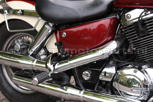 Sozius-FussrastenTieferlegung Honda-Modelle 8mm Bolzen in chrom