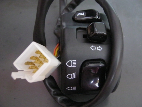 Mulitfunktionsschalter Licht/Hupe/Horn 22 mm Lenker