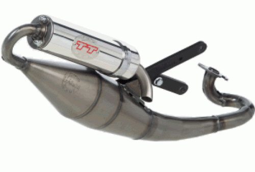LeoVince Auspuff HandMadeTT Gilera Runner 50