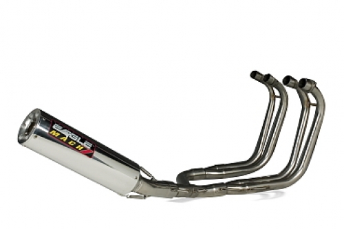 Eagle Mach7 Auspuff Komplettanlage 4in2in1 Suzuki GSXR 600 Bj.97-AD alu ru
