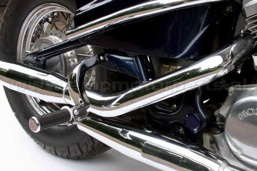 Sozius-FussrastenTieferlegung Honda-Modelle 6mm Bolzen in chrom