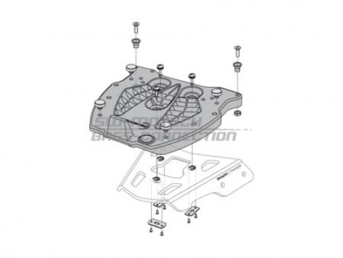 Adapterplatte Quick Lock Givi/Kappa Monokey