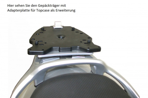 Alu-Rack Yamaha FJR 1300  Bj.00-05 Gepäckträger silber