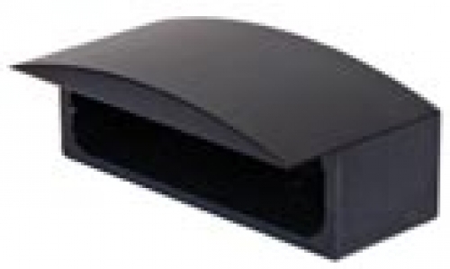 Gehäuse für LED-Kzbel. 284343 schwarz