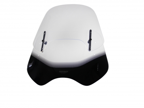 Windschild Vario Screen Naked Bike Kawasaki VN 800 rauchgrau inkl.Haltersatz