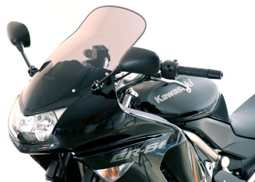 Tourenscheibe Kawasaki ER-6F 650 Bj.06-08 rauchgrau