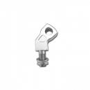 Lenkerhalter Alu Riser m.Kröpfung u.Kabelführung 6cm, chrom m. TÜV