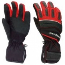 Kinderhandschuhe Kiddy schw./rot