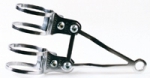 Lampenhalter 55-58mm poliert