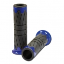 Griffgummi "Glossy" Länge 125 mm , offen , blau , 22mm