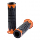 Griffgummi "Glossy" Länge 125 mm , offen , orange , 22mm