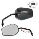 Spiegel Universal MBK Carbonlook M8-R