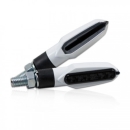 SMD-Blinker "Slight"weiss , getönt , M8 , L 51 x B 14 x H 21 mm , E-geprüft