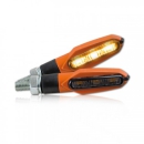 SMD-Blinker "Slight"orange , getönt , M8 , L 51 x B 14 x H 21 mm , E-geprüft