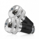 LenkergewichteAlu , silber , Ø außen 28 mm , für Stahllenker 7/8"-22 mm , 55 Gramm