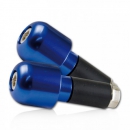 Lenkergewichte für ALU-Lenkerblau , innen Ø 13 mm , 38 Gramm , außen Ø 22 mm