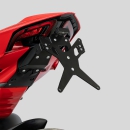 Kennzeichenhalter DUCATI Panigale V4 , 25- , schwarz , verstellbar , T-Stück , Reflektor , KZB Halter