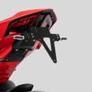 Kennzeichenhalter DUCATI Panigale V4 , 25- , verstellbar , schwarz , inkl. Reflektorhalter