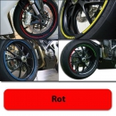 Felgenrandaufkleber "GP", rot, 7 mm breit vorgeformt für 17" Felgen