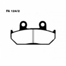 Bremsbeläge Honda GL 1500 (Aramid FA124/2) Bj.88-00 vo