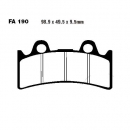 Bremsbeläge Yamaha FZR 1000 EXUP Bj.94-95 (Standard FA190) vo