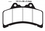 Bremsbeläge EBC FA191 vorne
