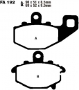 Bremsbeläge Kawasaki ZR/ZRX/ZZR 400 (Standard FA192) hi