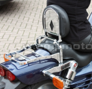 Sissybar Fahrer mit Gepäckträger,  Honda VF 750 C Super Magna
