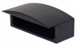 Gehäuse für LED-Kzbel. 284343 schwarz